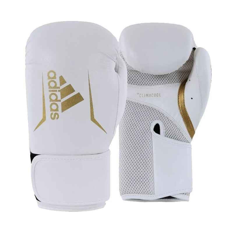 adidas Boxhandschuhe Speed 100, ADISBG100 weiß/gold