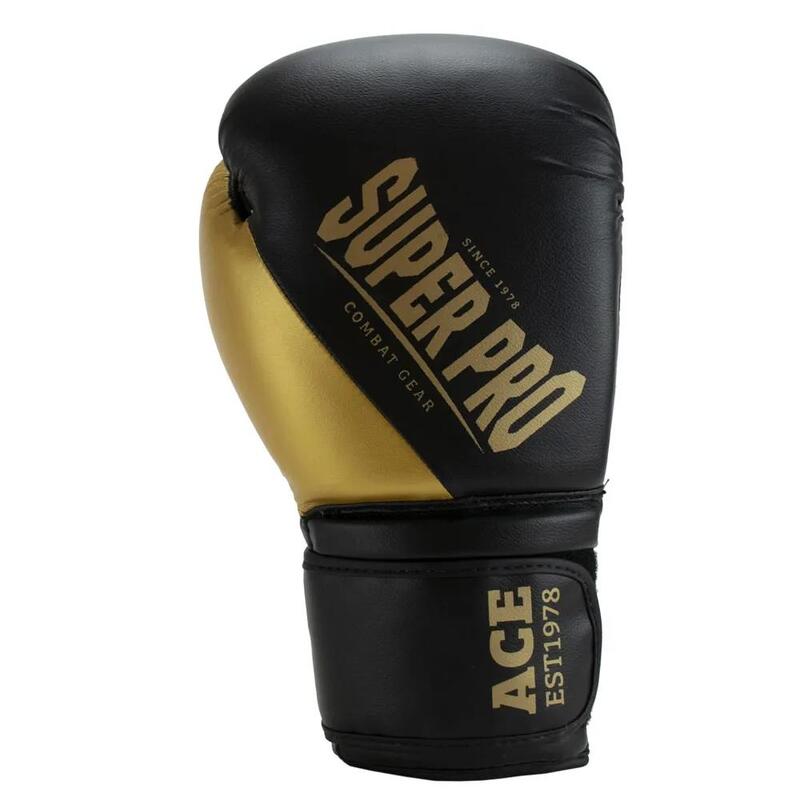 Boxhandschuhe - Ace - Schwarz/Gold