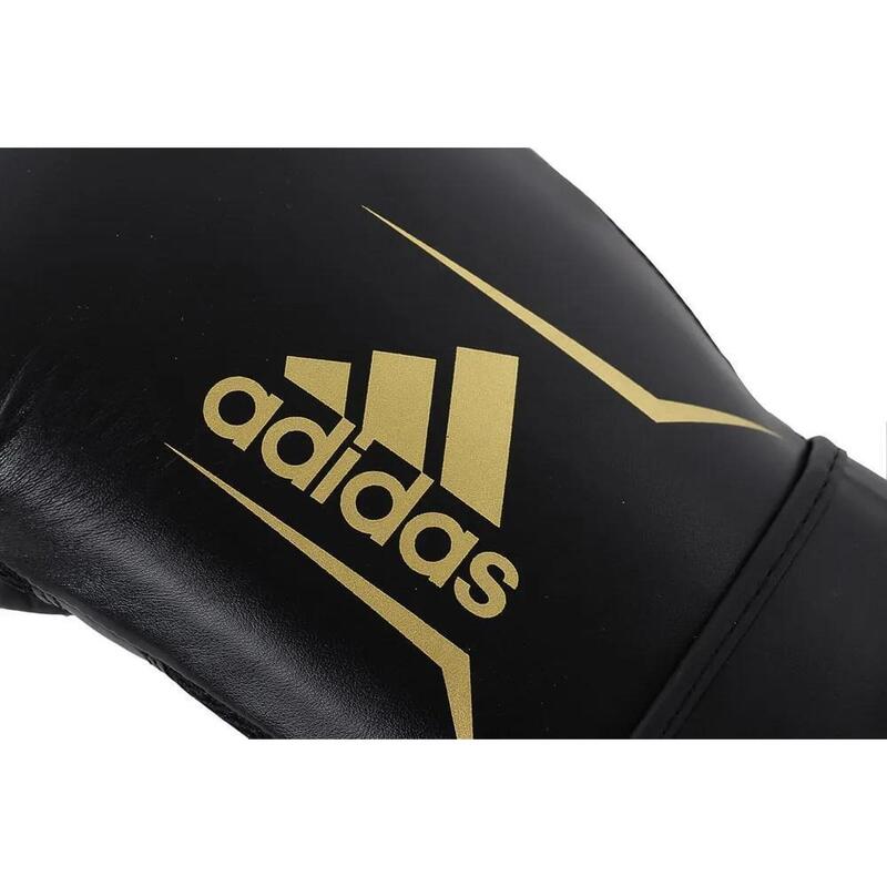 Boxhandschuhe Speed 100 Schwarz/Gold