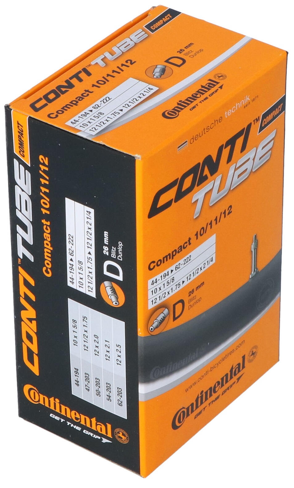 Continental Innenrohr DV1 Kompakt 10-12 Zoll - Box 2/3