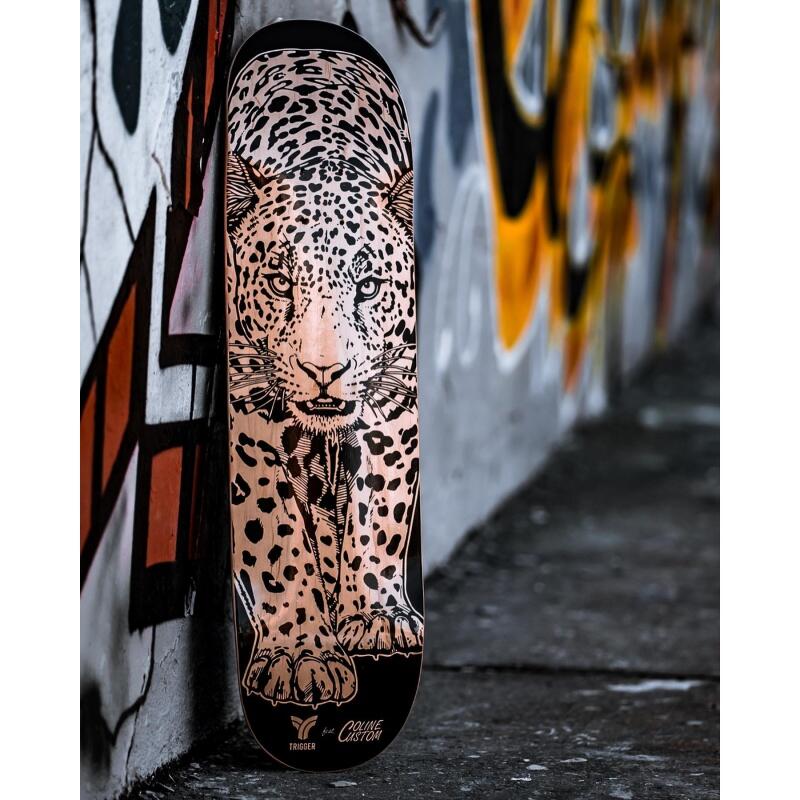 Trigger Cheetah 8" Planche Skateboard