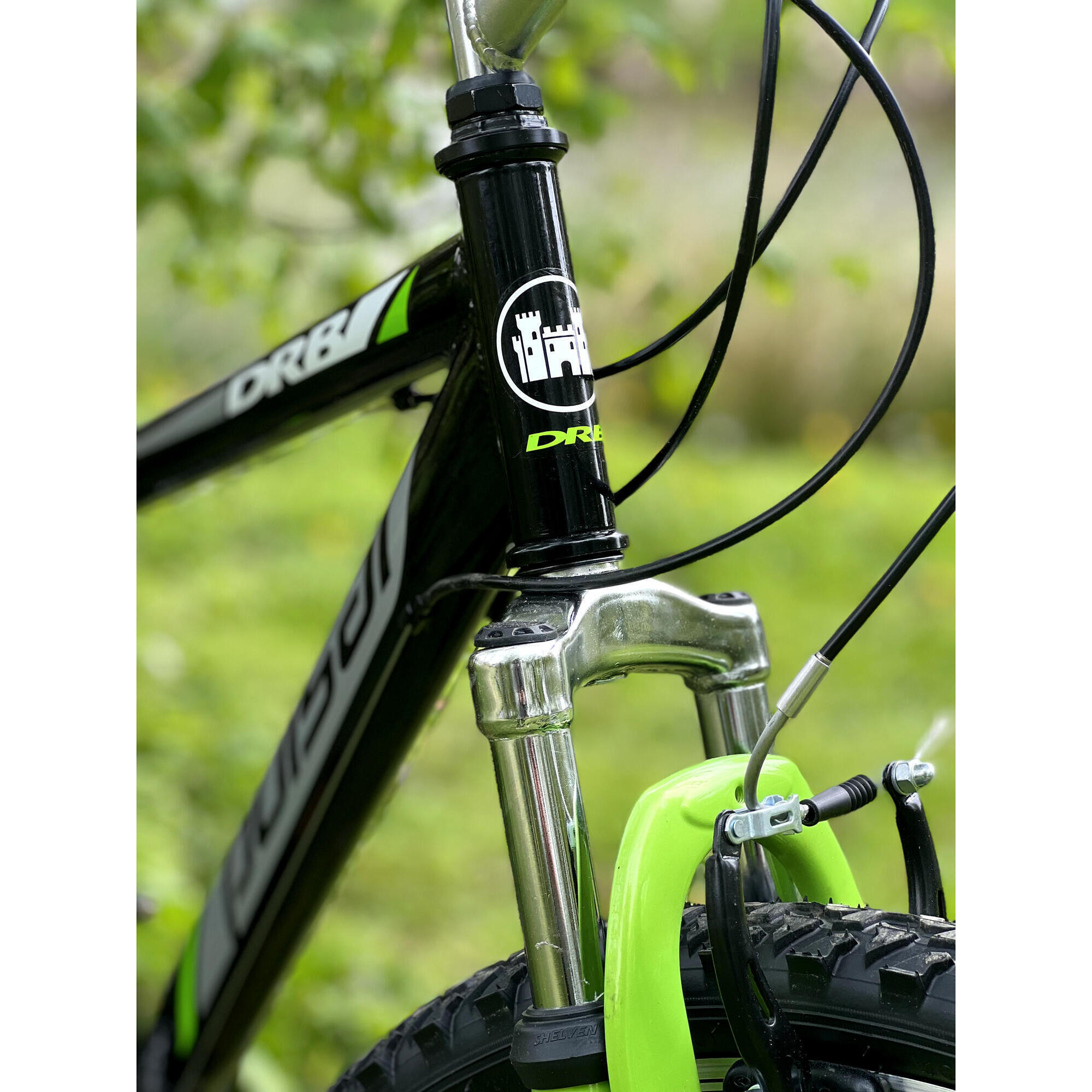 Dallingridge Pulsar Adult's Hardtail Mountain Bike, 26In Wheel - Black/Green 4/5