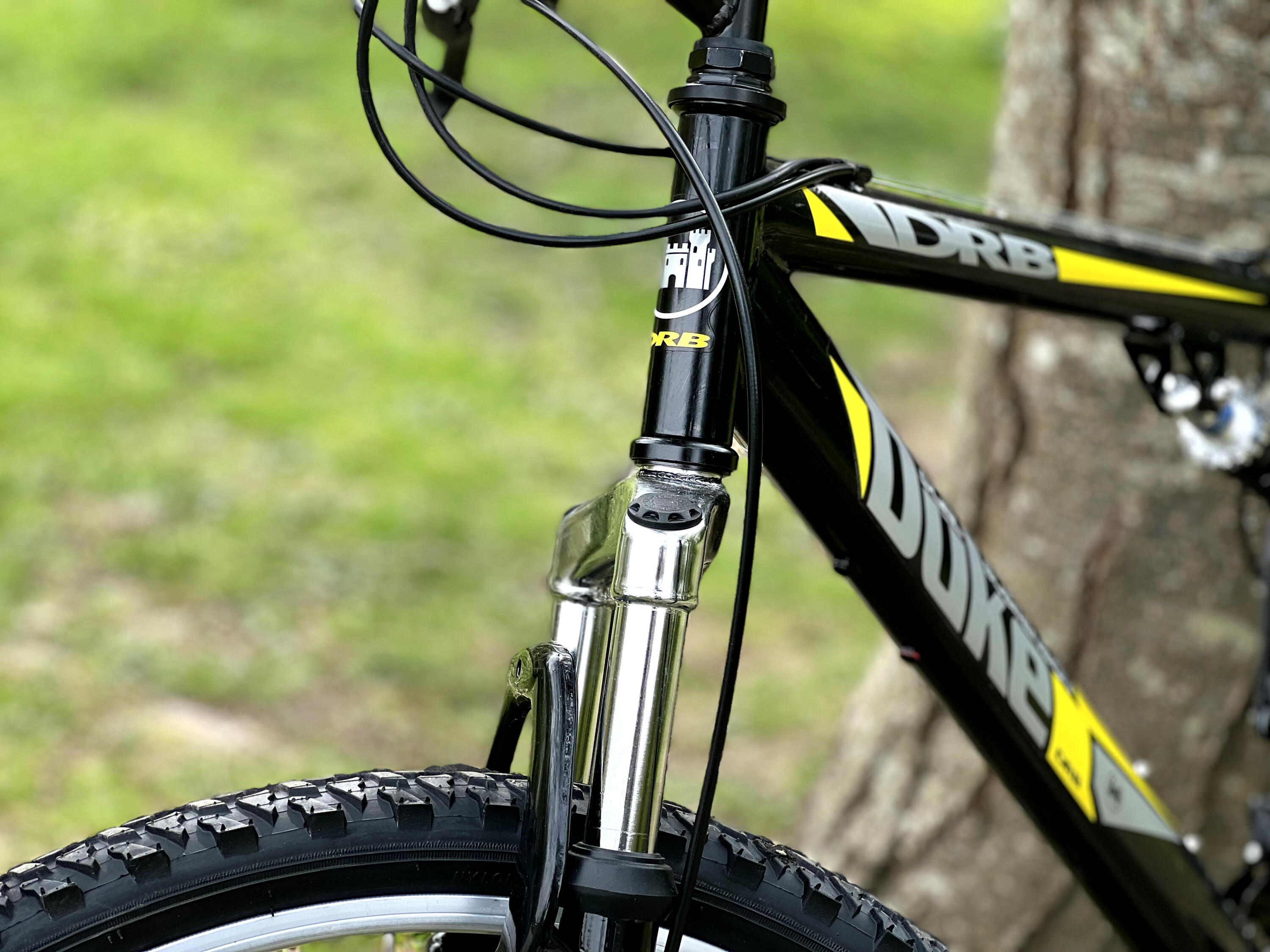 Dallingridge Duke Full Suspension Mountain Bike, 26In Wheel - Black/Yellow 5/5