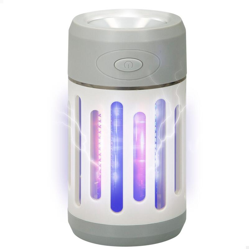 Lâmpada mata-mosquitos UV com lanterna LED Aktive