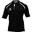 Camicia da rugby Xact nera - 2XS