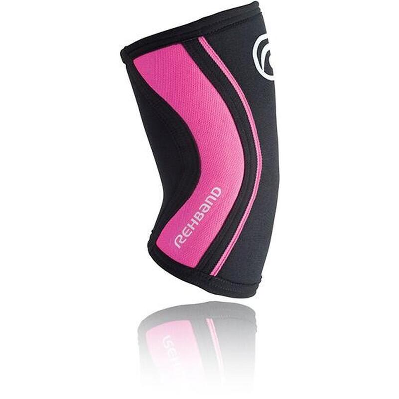 RX Ellenbogenbandage - 5 mm - Schwarz/Rosa