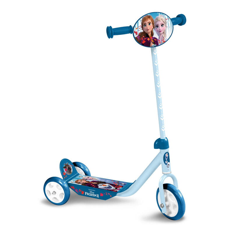 Disney Frozen 3-wiel Kinderstep Vrijloop Meisjes Blauw/Lichtblauw