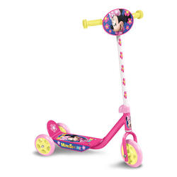 Disney Minnie Mouse 3-wiel Kinderstep Vrijloop Meisjes Roze/Geel