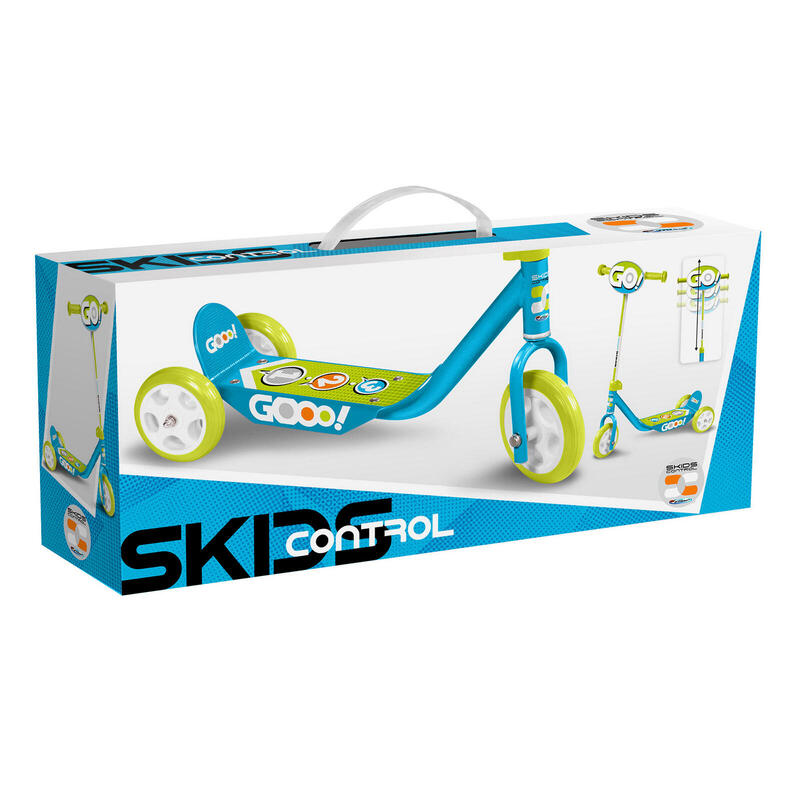 Skids Control Gooo ! scooter 3 roues Freewheel bleu/vert