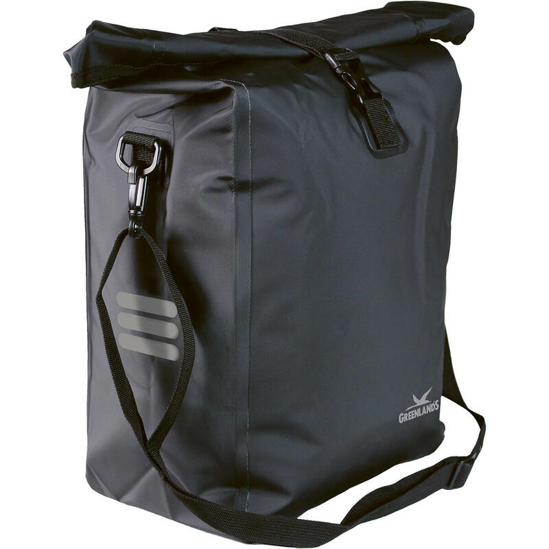 Pannier Imperméable Petit 18.5 Liter 27 X 49 X 14 Cm - Noir