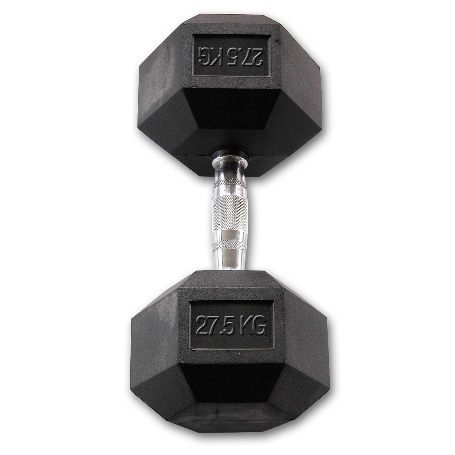 Body-Solid HEXRU Manubri in gomma Peso: 27,5 kg 2/5