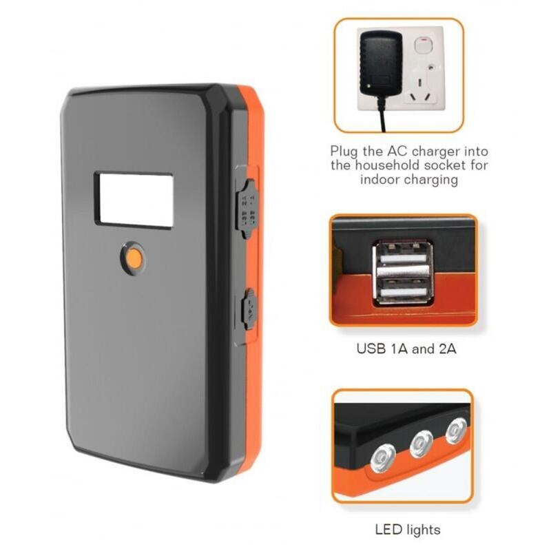 Bateria portátil com LCD 12v 6000 mah para insuflador eléctrico de surf com pás