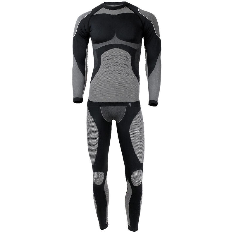 Surfanic Sous-vêtement thermique haut SWX1602 Noir Slim Fit