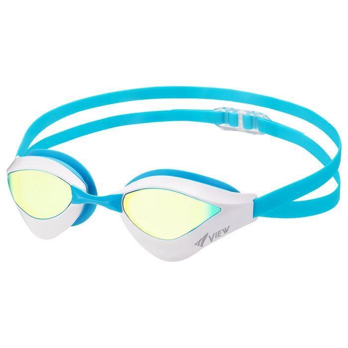 VIEW Bekijk Blade Orca Spiegelbril - Blauw / Geel