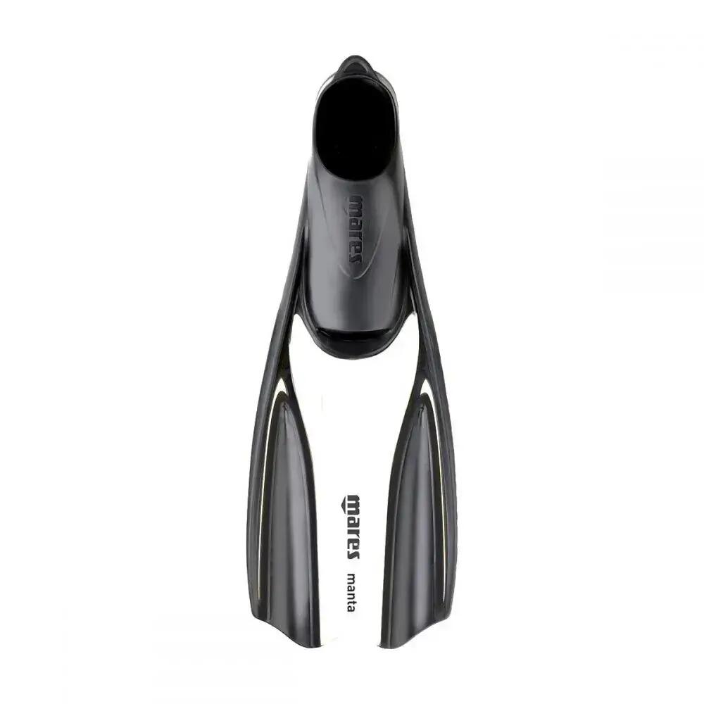 Mares Manta Closed-Heel Snorkelling Fins White Size 40-41