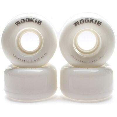 ROOKIE Disco White Quad Roller Skate Wheels