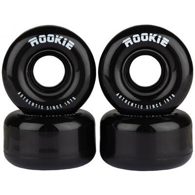Disco Black Quad Roller Skate Wheels 1/1