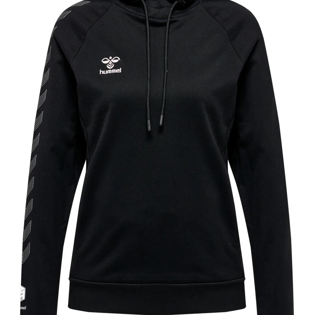 Women's cotton hooded sweatshirt Hummel Move Grid