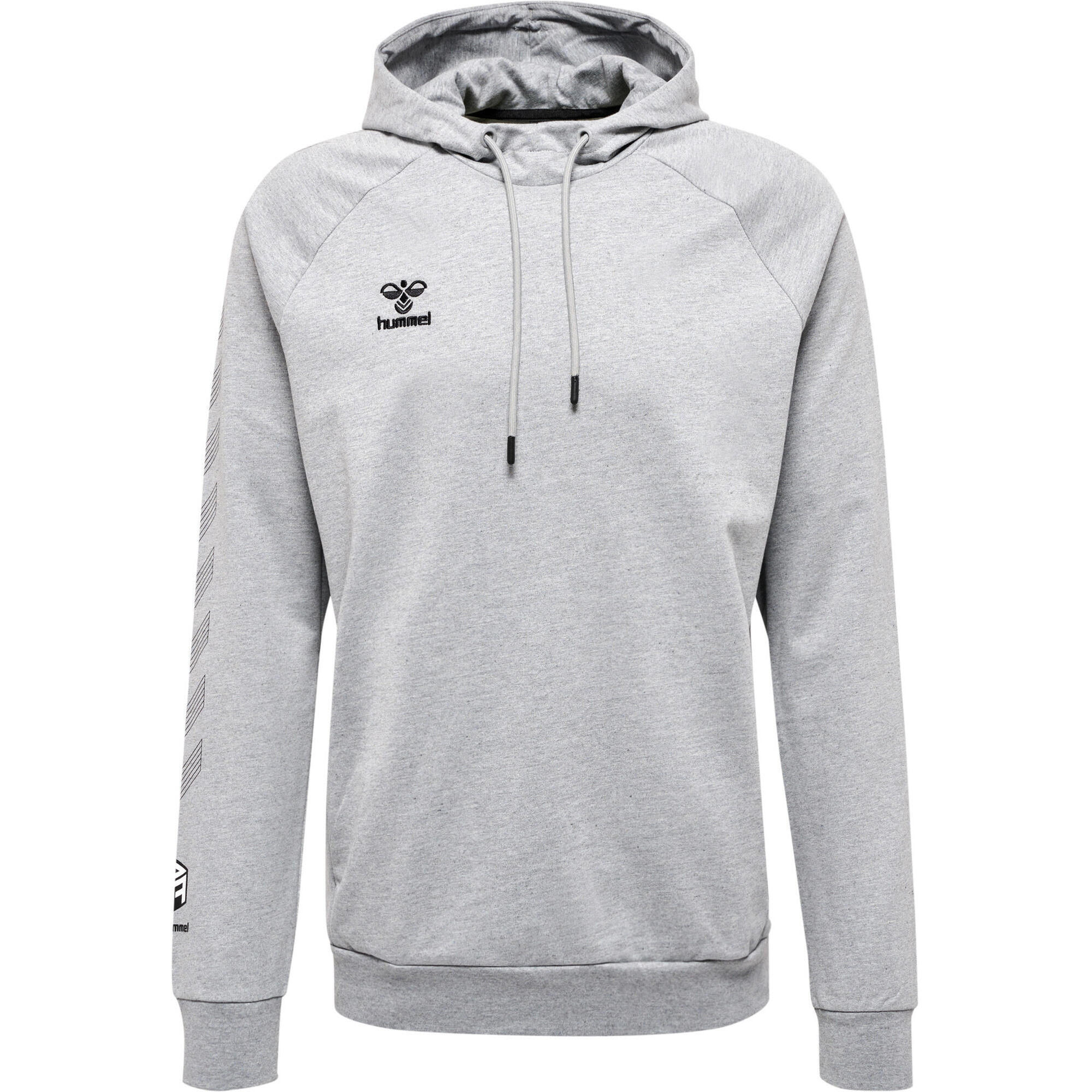 Cotton hooded sweatshirt Hummel Move Grid