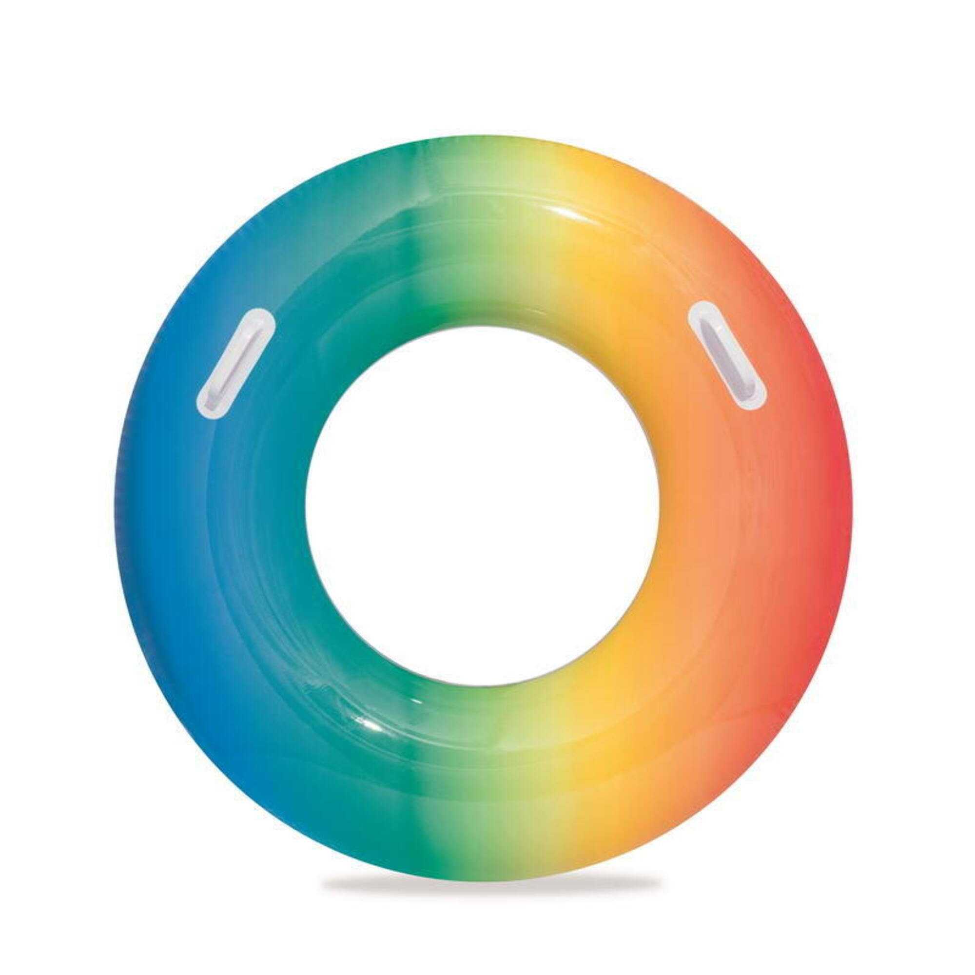 Bestway Rainbow Swim Ring 36" (* assorted pattern, random delivery)