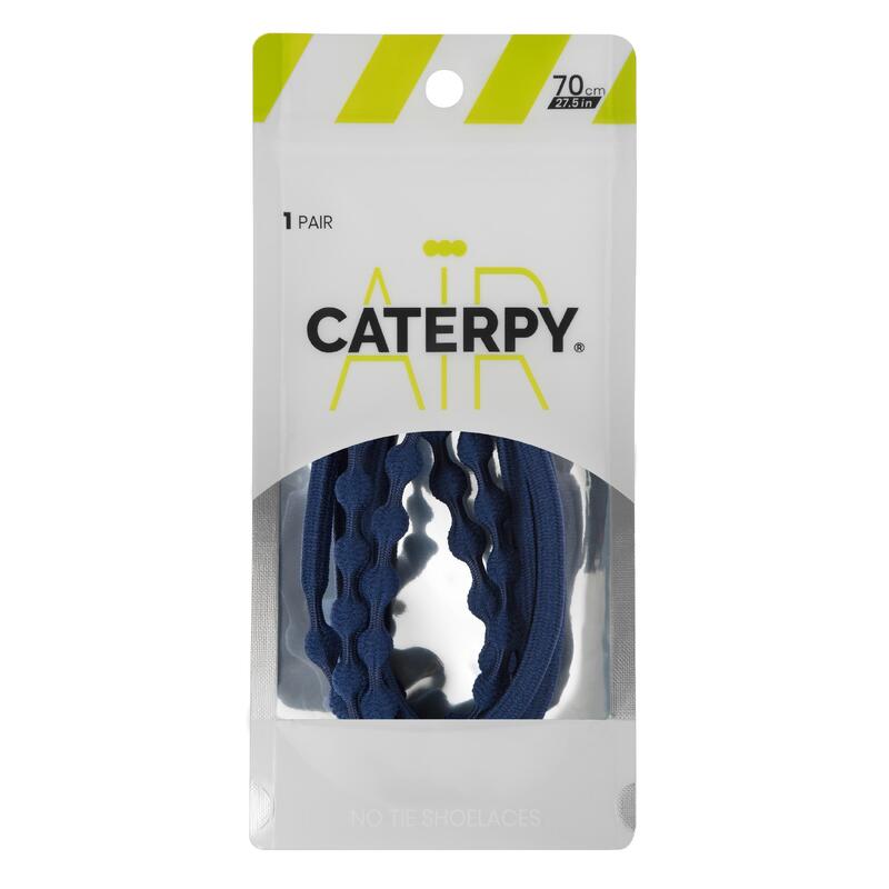 Caterpy Unisex No Tie Air Shoelaces - Midnight Blue