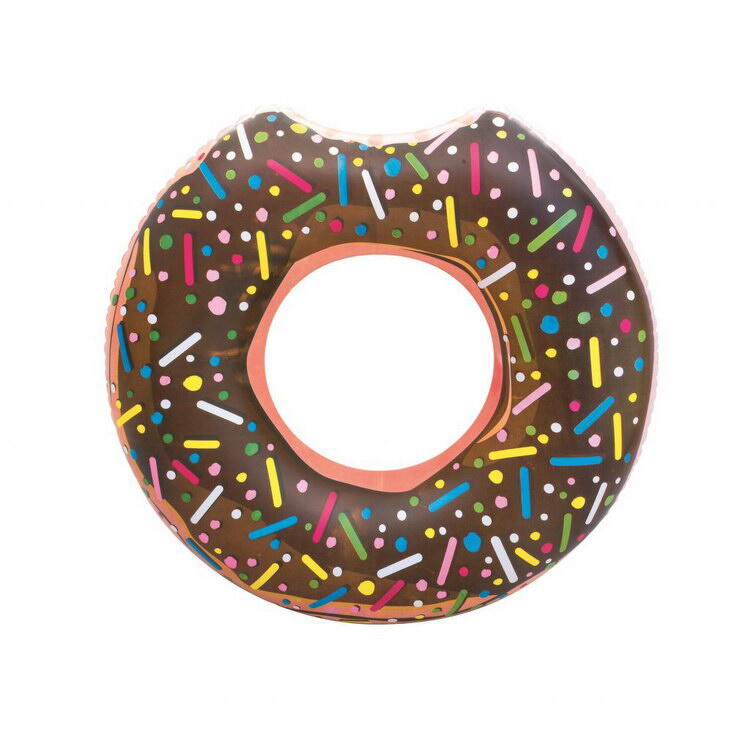 Bestway Chocolate Donut Ring Swimming Buoy 42"/1.07M - Brown