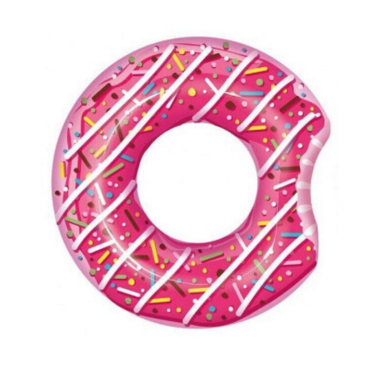 Bestway Strawberry Donut Ring Swimming Buoy 42"/1.07M - Pink