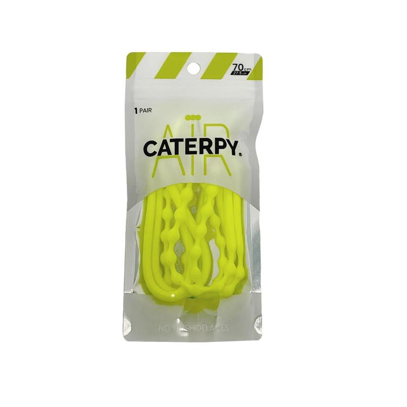 Caterpy Unisex No Tie Air Shoelaces - Electric Yellow