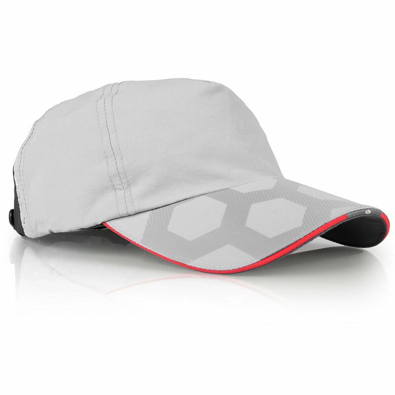 Unisex Lightweight Water-repellent Race Cap – Silver