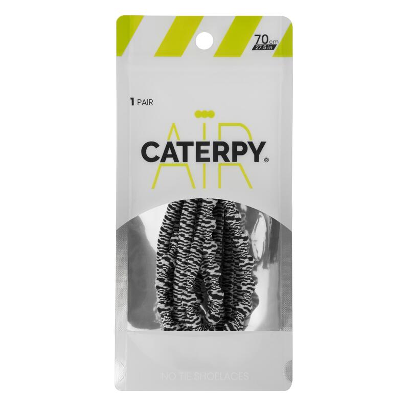 Caterpy Unisex No Tie Air Shoelaces - Dark Tiger
