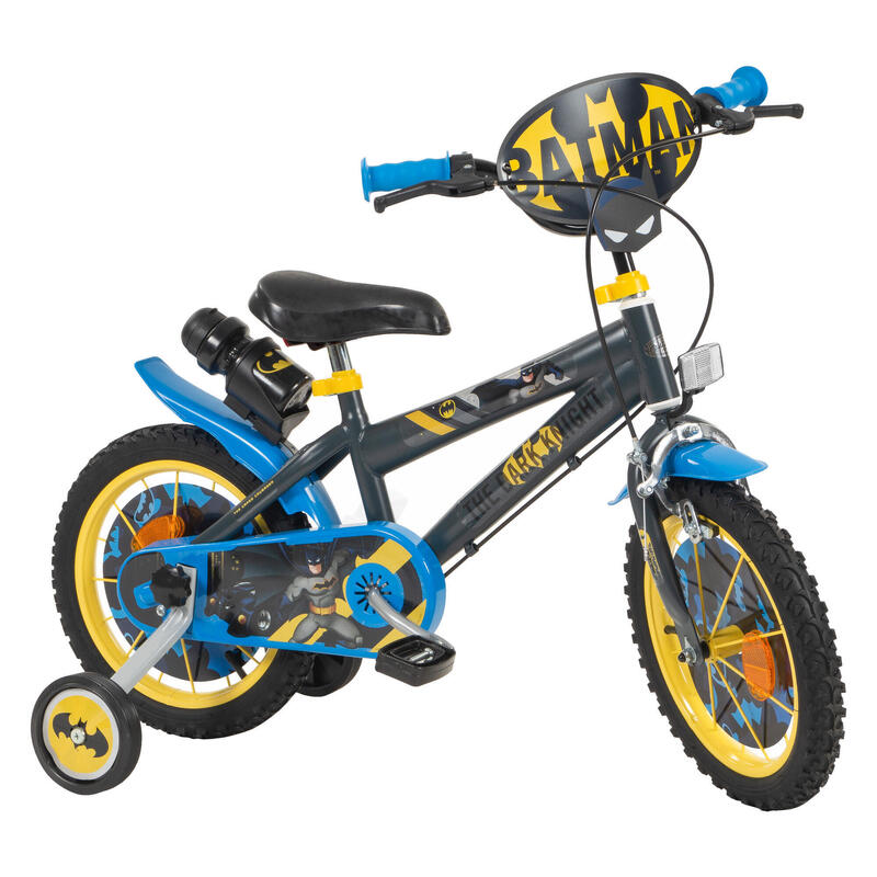 Bicicleta Niños 14 Pulgadas Batman TOIMSA 4-6 Años