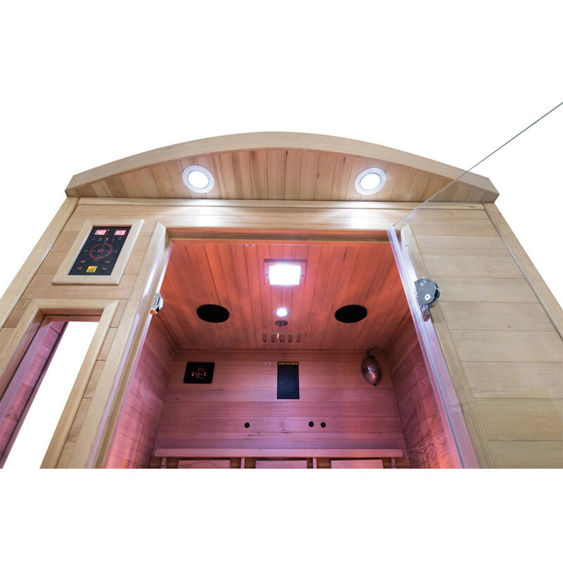Cabine infrarouge / sauna infrarouge - Apollon Quartz - 2 personnes