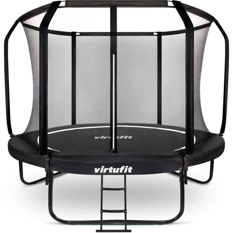 Premium Trampolin mit Sicherheitsnetz - Schwarz - 305 cm