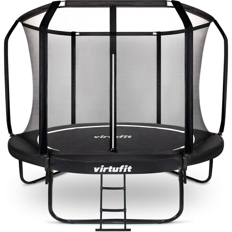 Premium trampolino con rete di sicurezza - nero - 305 cm