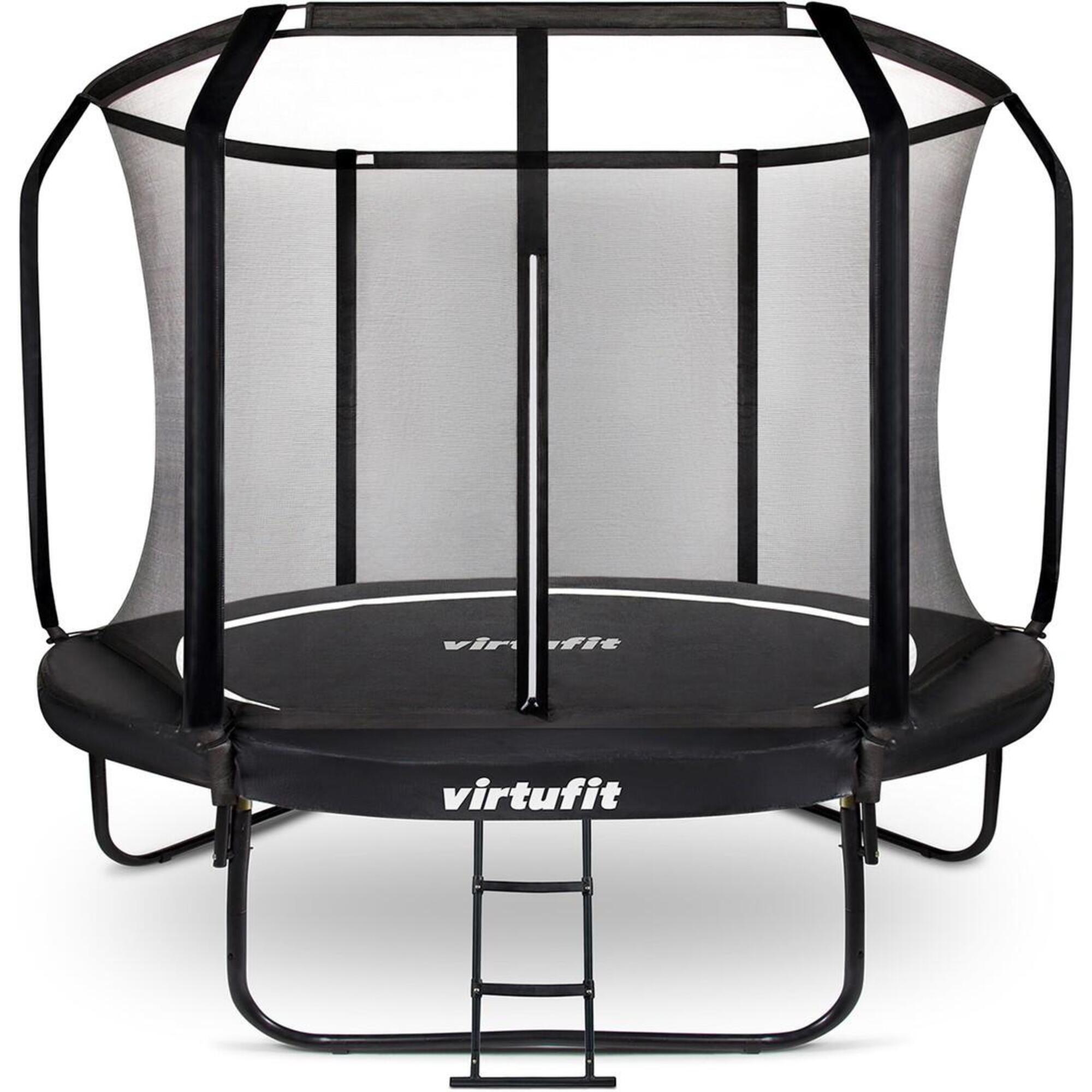 VIRTUFIT Premium Trampoline met Veiligheidsnet - Rond - 366 cm