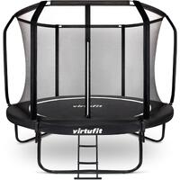 Trampoline - Premium Trampoline avec Filet de Sécurité - Noir - 251 cm