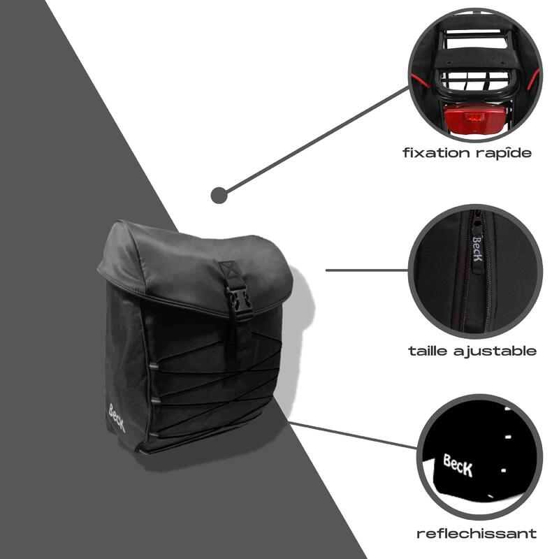 Einfache Fahrradtasche S.tar 18 Liter