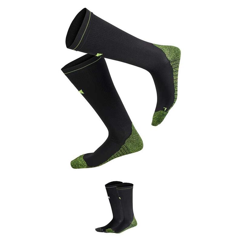 Xtreme calcetines de compresión running 2-pack multi Negro