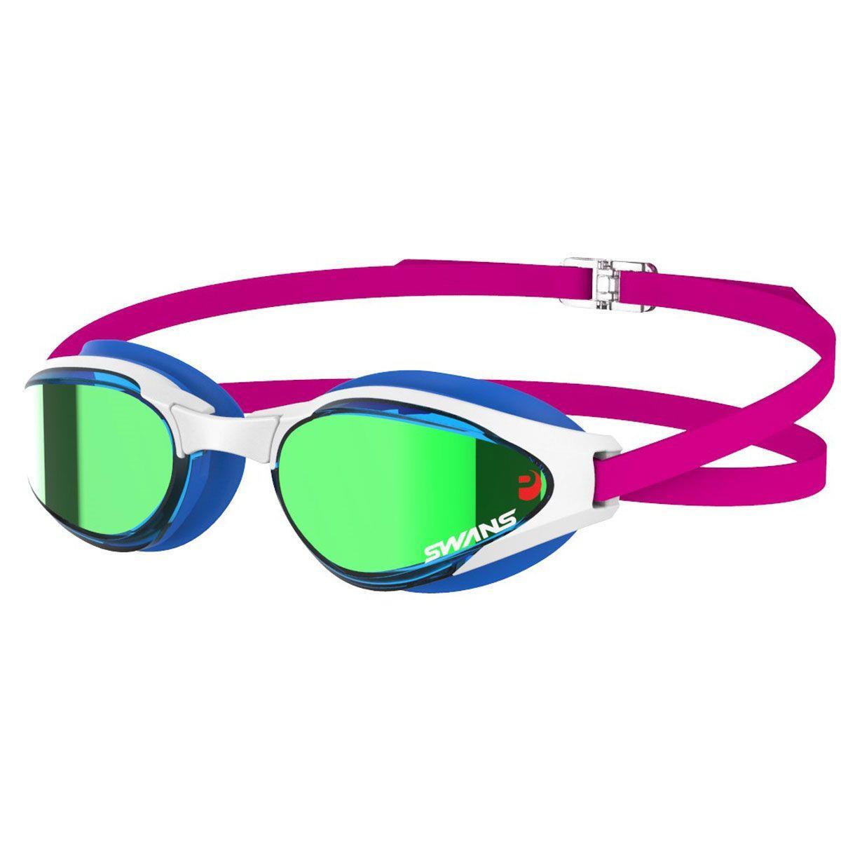 SWANS Swans SR81 Ascender MIT Mirrored Goggles - Sky Blue / Green