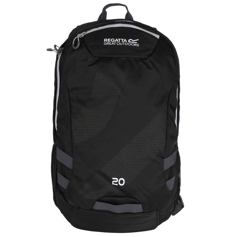 Mochila 20L Great Outdoors Brize II Preto / Aço Claro