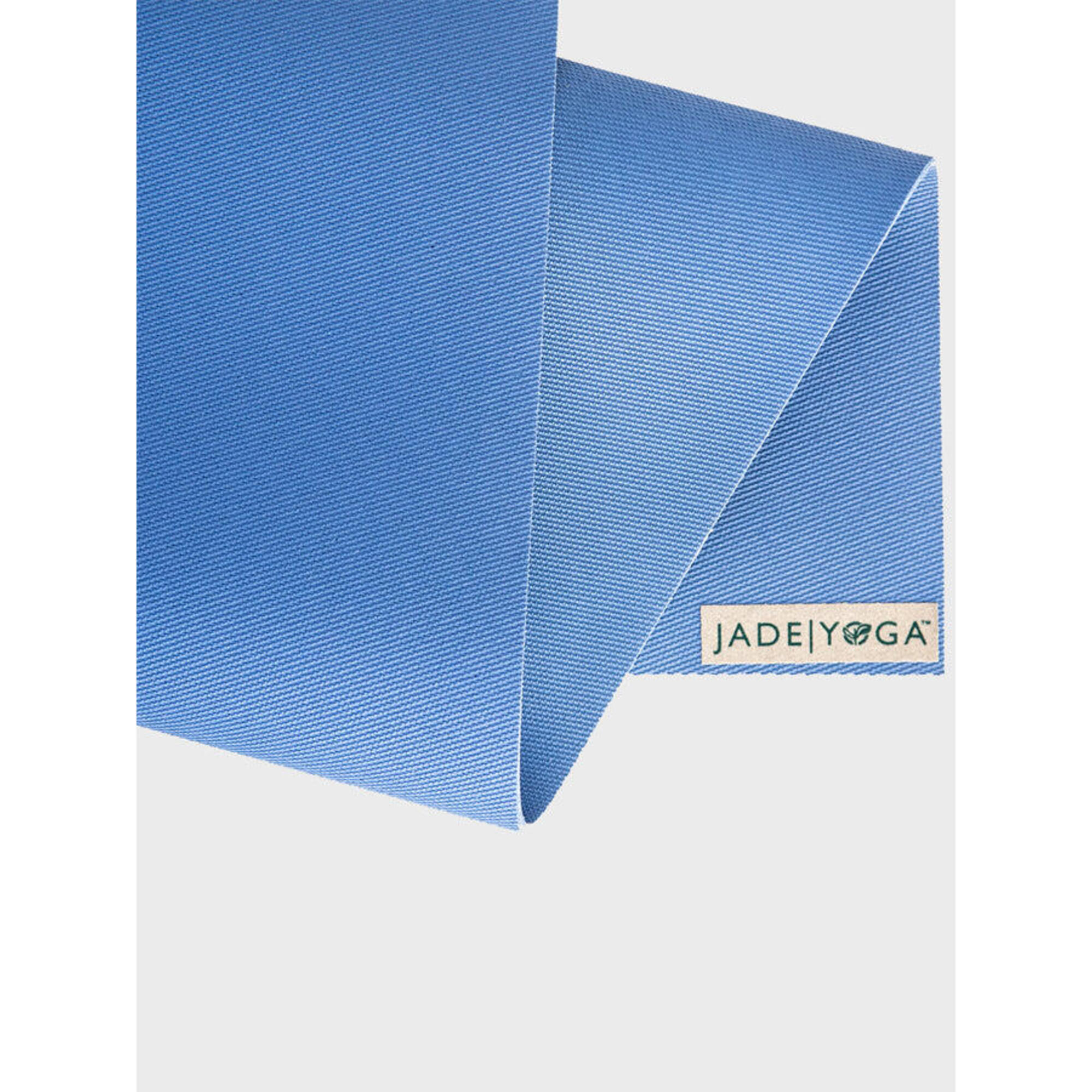 Jade Yoga Harmony 68 Inch Yoga Mat 5mm - Slate Blue 1/1
