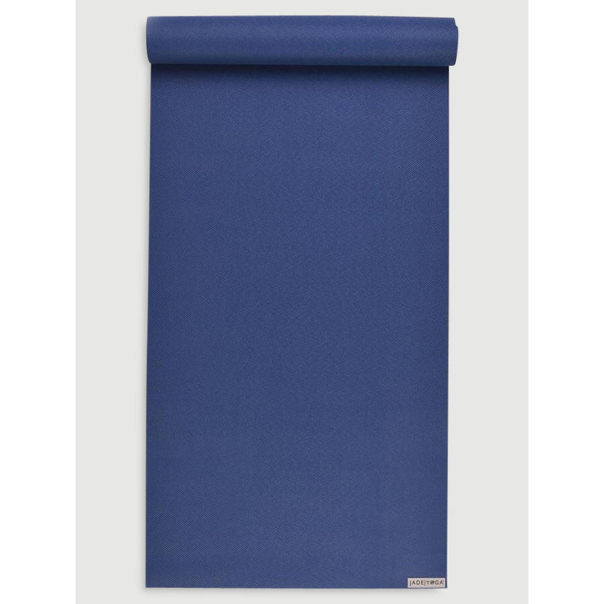 Jade Yoga 68 Inch Travel Yoga Mat 3mm - Midnight 1/4