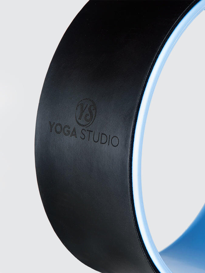 Yoga Studio Grip PU Yoga Wheel - Light Blue 2/2