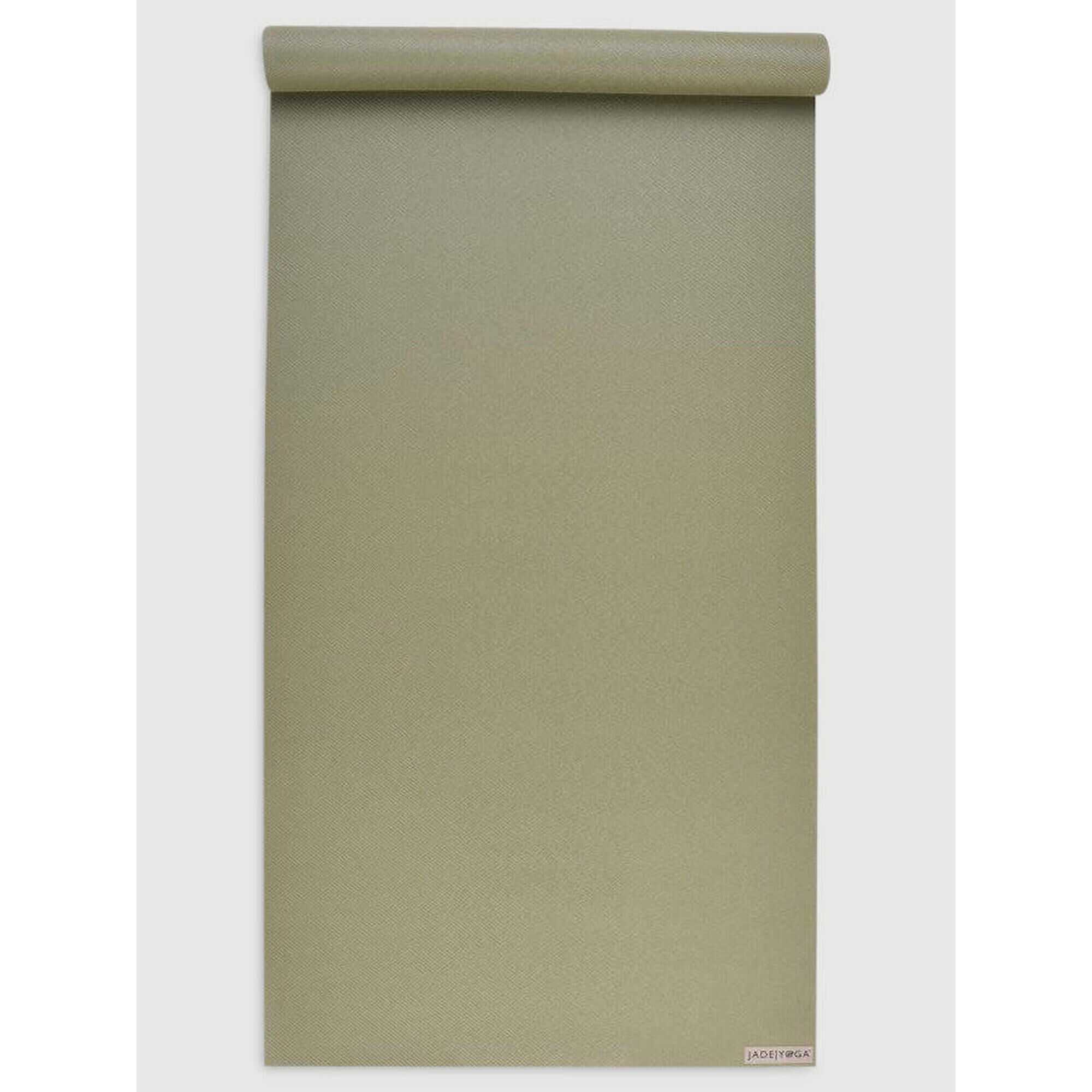 JADE YOGA Jade Yoga 68 Inch Travel Yoga Mat 3mm - Olive Green