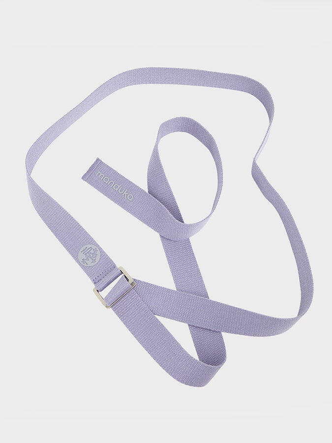Manduka Unfold Yoga Belt Strap 6' Foot - Lavender 4/4