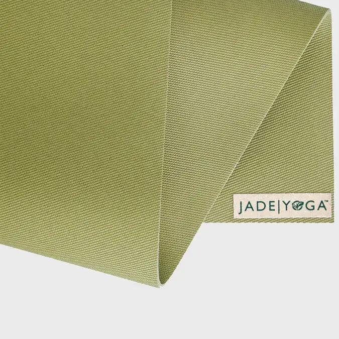 Постелка за йога Jade Yoga Harmony 5 мм - маслинено зелена