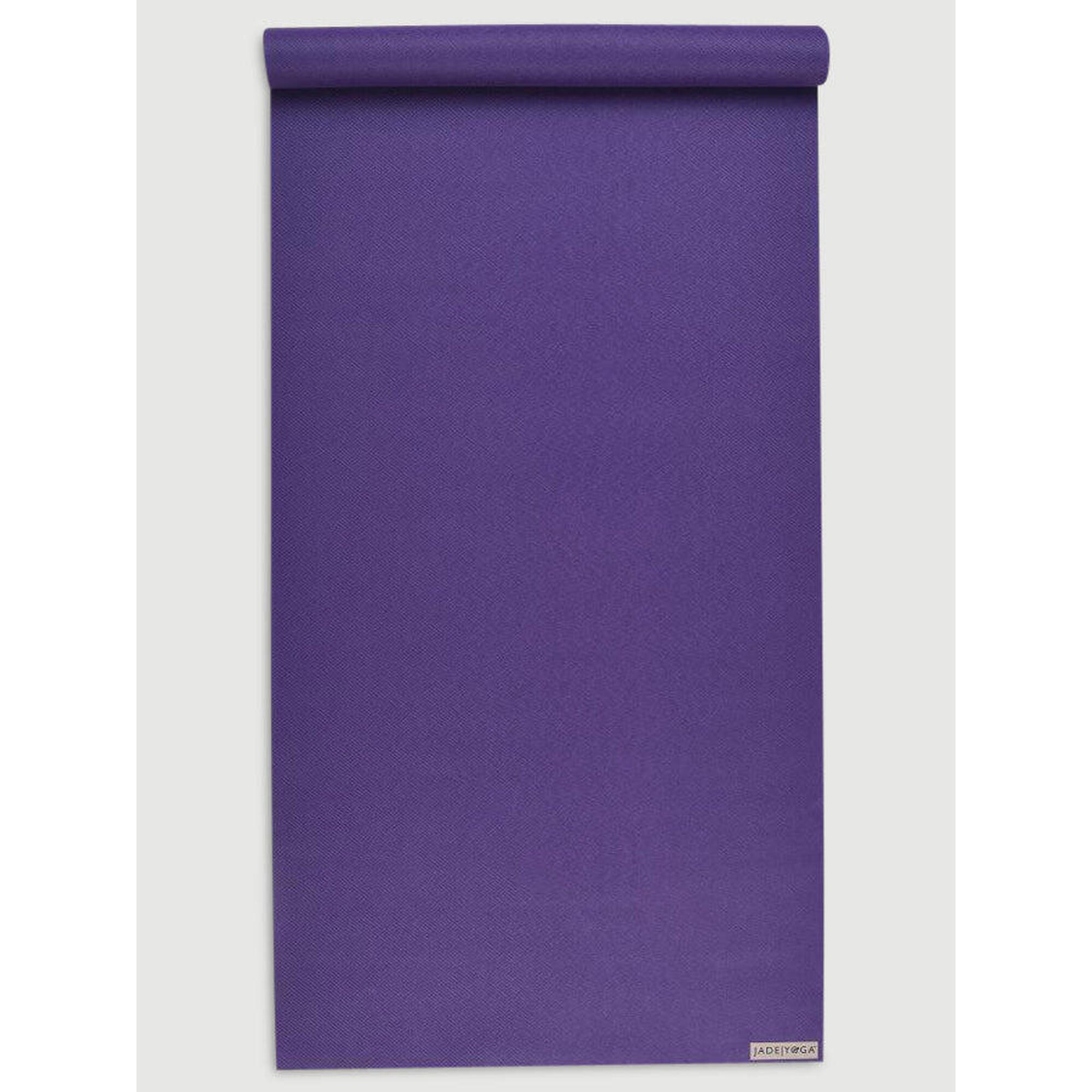 JADE YOGA Jade Yoga 68 Inch Travel Yoga Mat 3mm - Purple