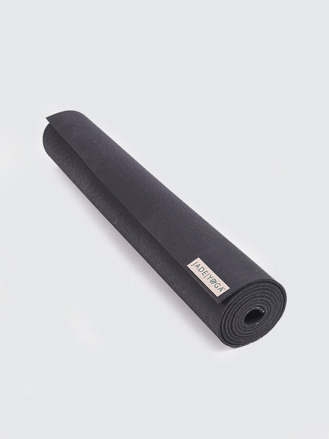 Jade Yoga Harmony 74 Inch Yoga Mat 5mm - Black 3/3