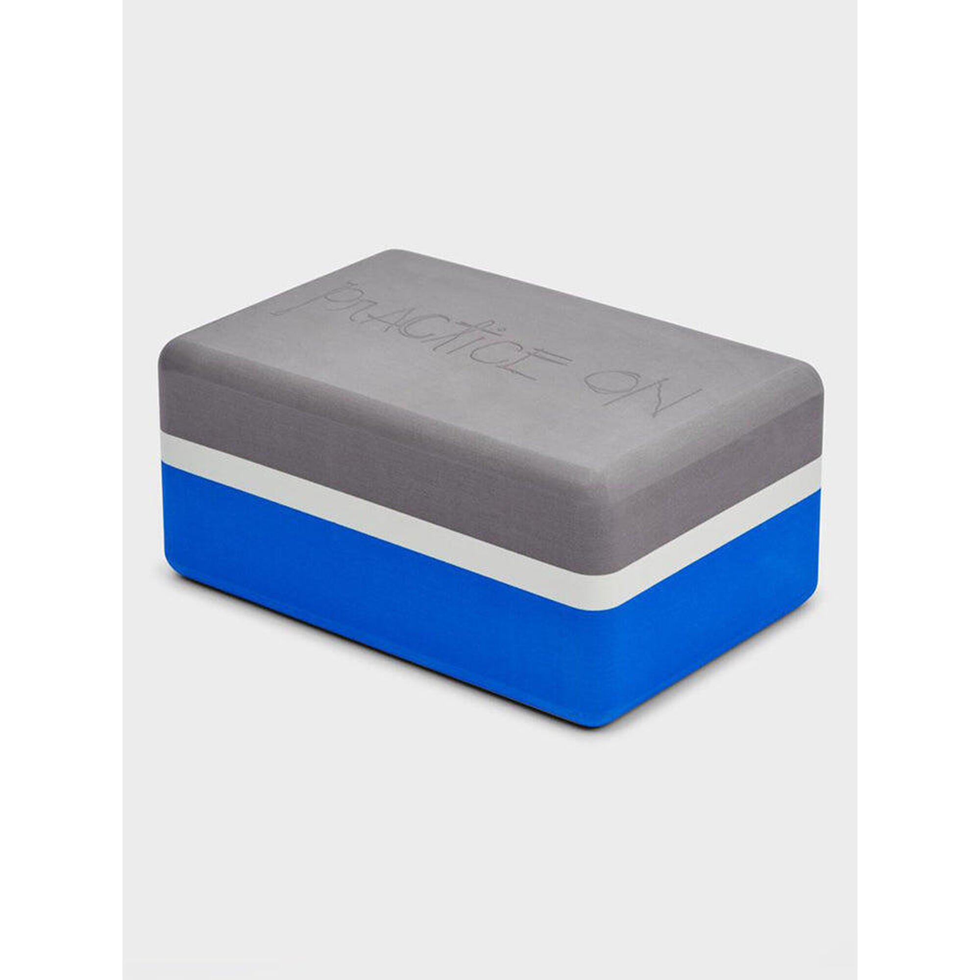 MANDUKA Manduka Recycled Foam Block - Be Bold Blue