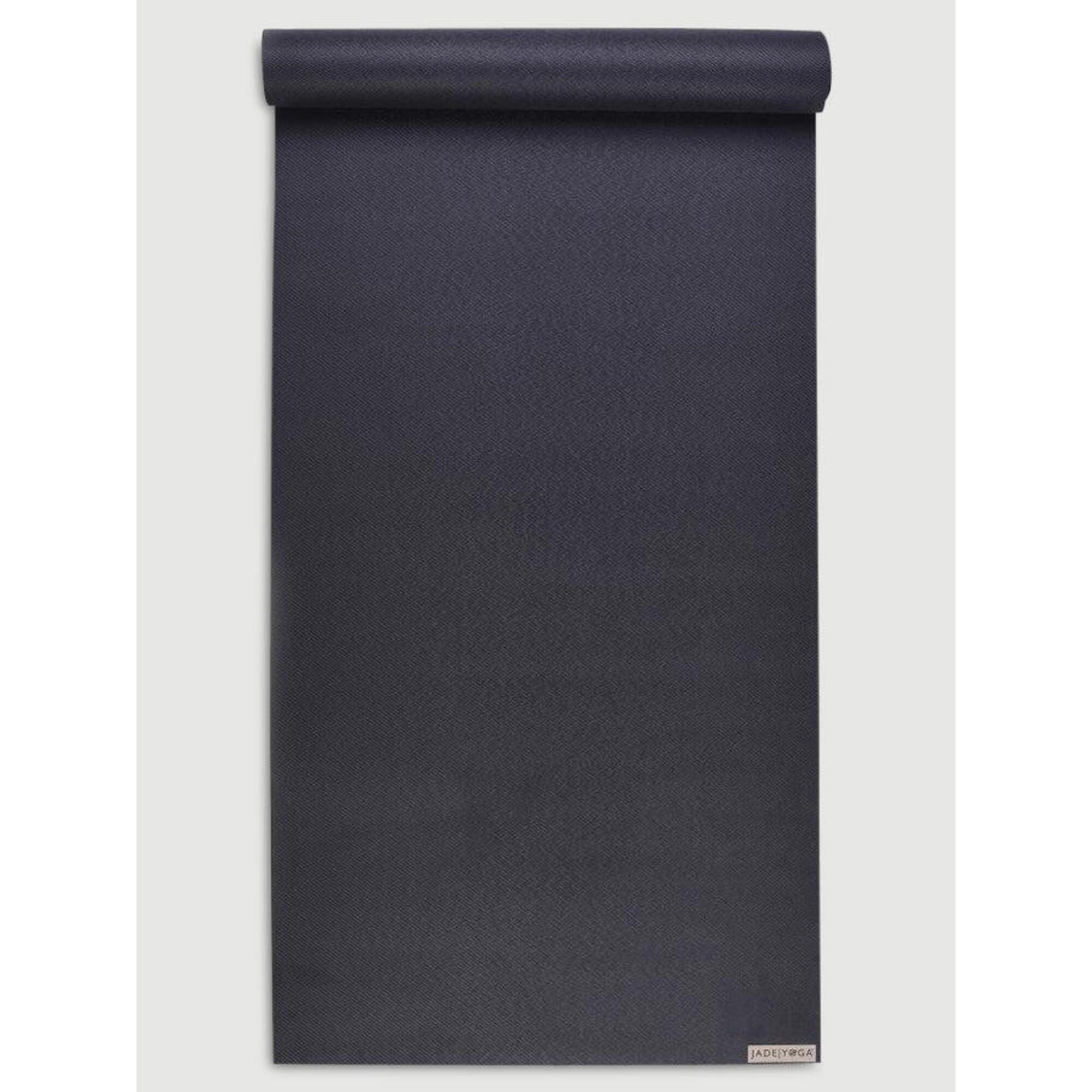 Jade Yoga 68 Inch Travel Yoga Mat 3mm - Black 1/4